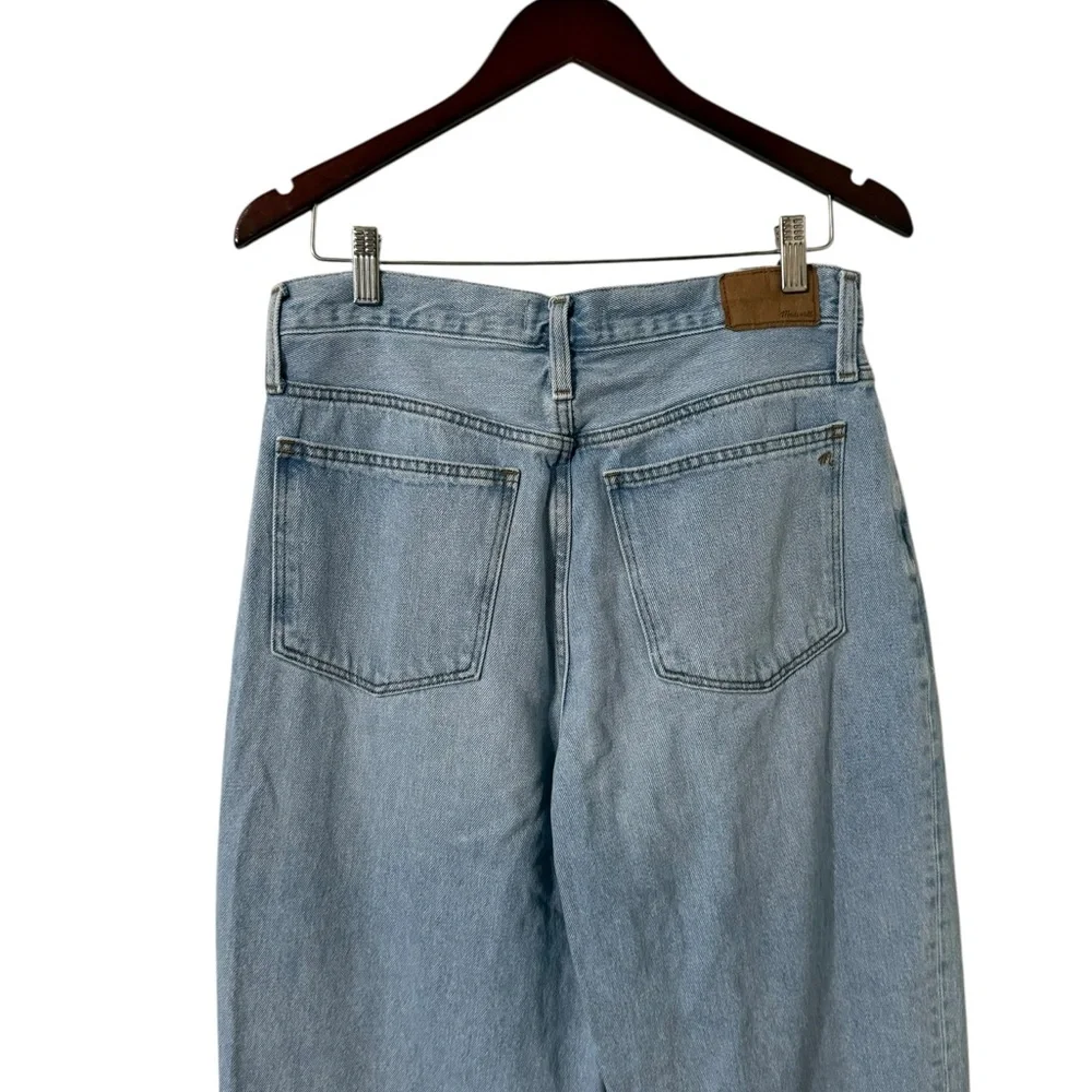 MADEWELL Baggy Straight Denim Cotton Jeans - Picture 5 of 9